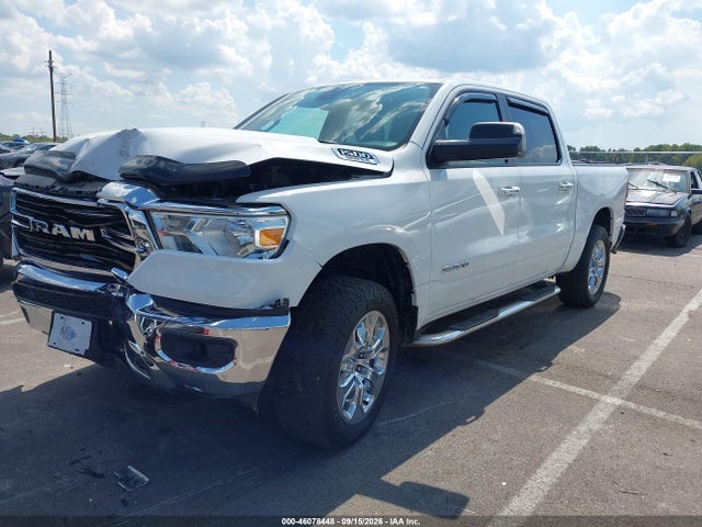 46078448 :رقم المزاد ، 1C6SRFFT7LN418850 vin ، 2020 Ram 1500 Big Horn  4x4 5'7 Box مزاد بيع