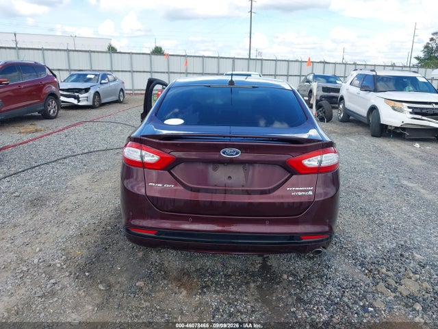 Продаж на аукціоні авто 2013 Ford Fusion Hybrid Titanium, vin: 3FA6P0RU6DR289232, номер лоту: 46078465