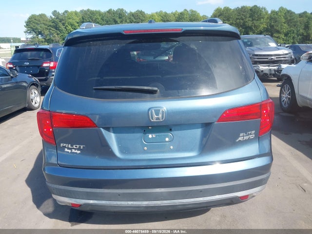 Продажа на аукционе авто 2017 Honda Pilot Elite, vin: 5FNYF6H07HB066910, номер лота: 46078489