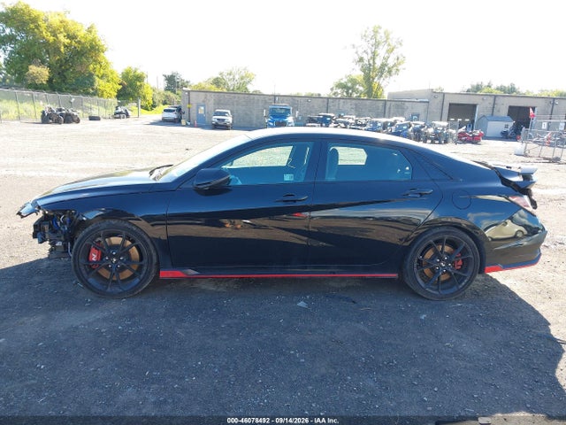 2025 Hyundai Elantra N მანქანა იყიდება აუქციონზე, vin: KMHLW4DK9SU027395, აუქციონის ნომერი: 46078492