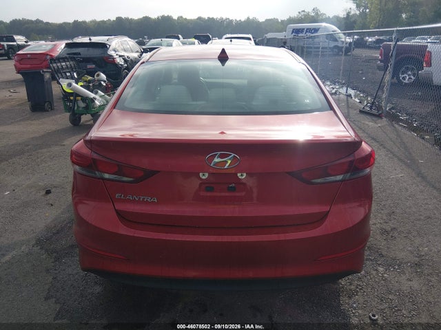 2018 Hyundai Elantra Sel მანქანა იყიდება აუქციონზე, vin: 5NPD84LF4JH250511, აუქციონის ნომერი: 46078502