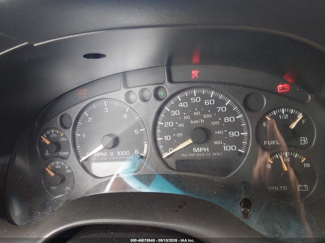 2003 Chevrolet S-10 Ls მანქანა იყიდება აუქციონზე, vin: 1GCDT13X13K137965, აუქციონის ნომერი: 46078548