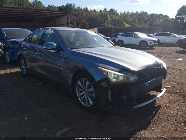 2017 Infiniti Q50 3.0t Premium მანქანა იყიდება აუქციონზე, vin: JN1EV7AP4HM738192, აუქციონის ნომერი: 46078572