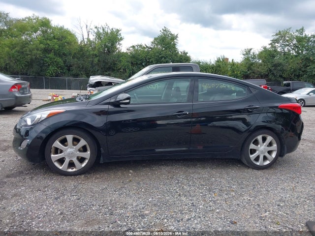2013 Hyundai Elantra Limited მანქანა იყიდება აუქციონზე, vin: 5NPDH4AEXDH251998, აუქციონის ნომერი: 46078628