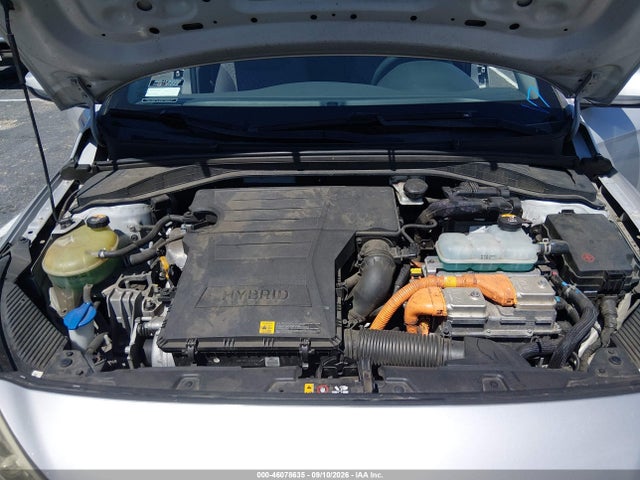 46078635 :رقم المزاد ، KMHC65LC0JU060526 vin ، 2018 Hyundai Ioniq Hybrid Blue مزاد بيع