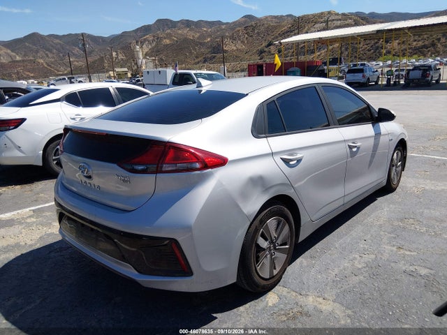 46078635 :رقم المزاد ، KMHC65LC0JU060526 vin ، 2018 Hyundai Ioniq Hybrid Blue مزاد بيع