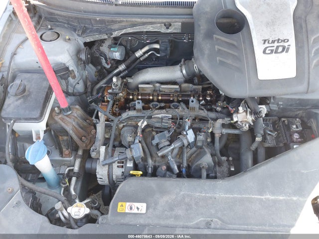 46078643 :رقم المزاد ، 5NPE24AA6FH161513 vin ، 2015 Hyundai Sonata Eco مزاد بيع