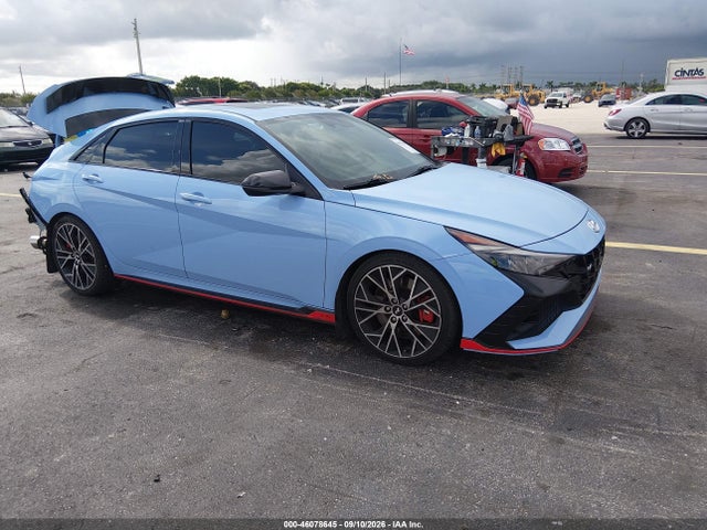 2023 Hyundai Elantra N მანქანა იყიდება აუქციონზე, vin: KMHLW4AK7PU009036, აუქციონის ნომერი: 46078645