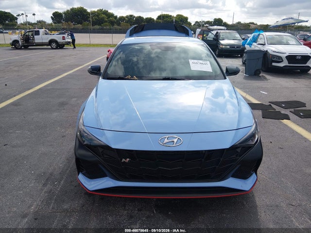 2023 Hyundai Elantra N მანქანა იყიდება აუქციონზე, vin: KMHLW4AK7PU009036, აუქციონის ნომერი: 46078645