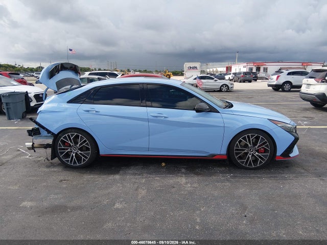 2023 Hyundai Elantra N მანქანა იყიდება აუქციონზე, vin: KMHLW4AK7PU009036, აუქციონის ნომერი: 46078645