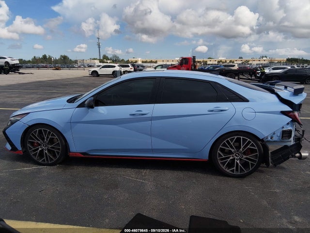 2023 Hyundai Elantra N მანქანა იყიდება აუქციონზე, vin: KMHLW4AK7PU009036, აუქციონის ნომერი: 46078645