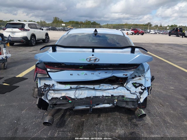 2023 Hyundai Elantra N მანქანა იყიდება აუქციონზე, vin: KMHLW4AK7PU009036, აუქციონის ნომერი: 46078645