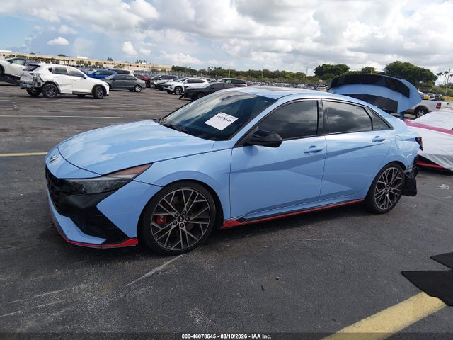 2023 Hyundai Elantra N მანქანა იყიდება აუქციონზე, vin: KMHLW4AK7PU009036, აუქციონის ნომერი: 46078645