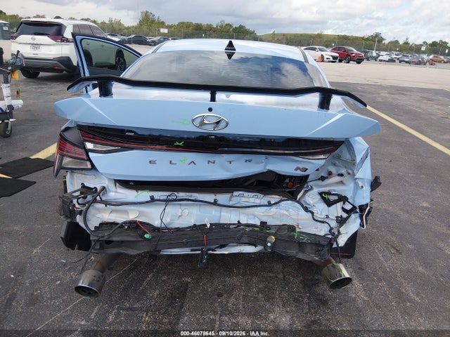 2023 Hyundai Elantra N მანქანა იყიდება აუქციონზე, vin: KMHLW4AK7PU009036, აუქციონის ნომერი: 46078645