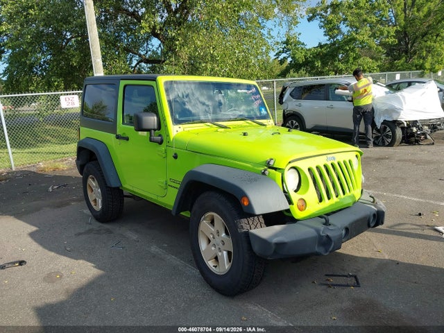 2013 Jeep Wrangler Sport მანქანა იყიდება აუქციონზე, vin: 1C4GJWAG3DL530560, აუქციონის ნომერი: 46078704