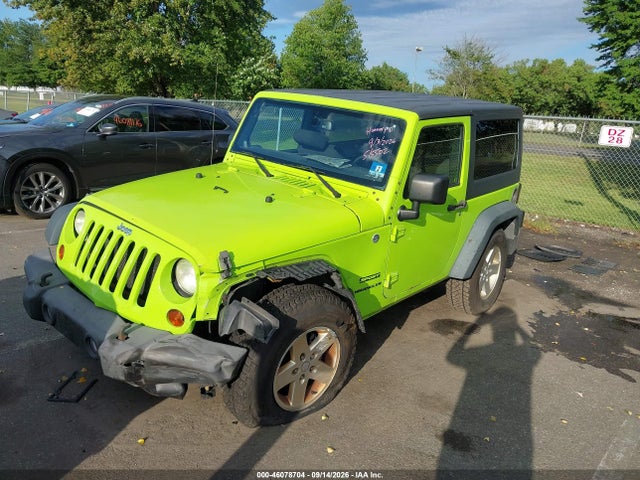 2013 Jeep Wrangler Sport მანქანა იყიდება აუქციონზე, vin: 1C4GJWAG3DL530560, აუქციონის ნომერი: 46078704