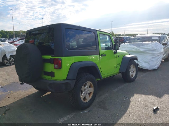 2013 Jeep Wrangler Sport მანქანა იყიდება აუქციონზე, vin: 1C4GJWAG3DL530560, აუქციონის ნომერი: 46078704