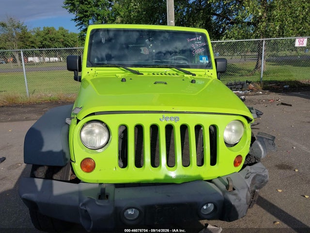 2013 Jeep Wrangler Sport მანქანა იყიდება აუქციონზე, vin: 1C4GJWAG3DL530560, აუქციონის ნომერი: 46078704