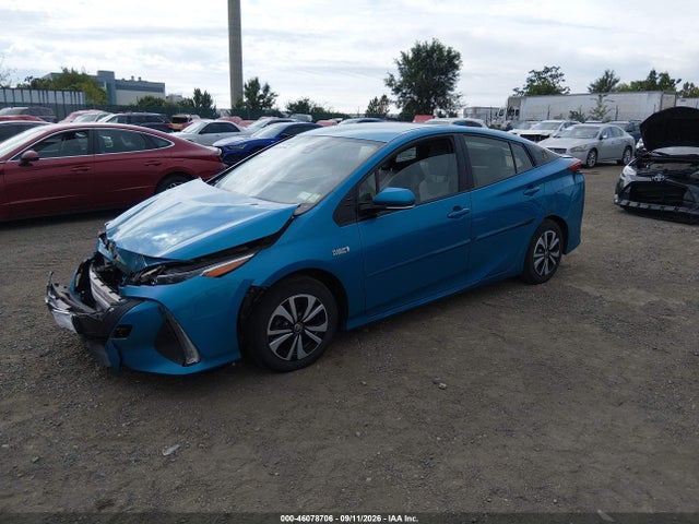 2018 Toyota Prius Prime Plus მანქანა იყიდება აუქციონზე, vin: JTDKARFPXJ3098520, აუქციონის ნომერი: 46078706