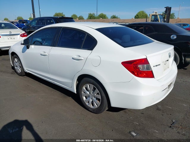 Aukcja sprzedaży 2012 Honda Civic Lx, vin: 19XFB2F54CE323062, numer aukcji: 46078720