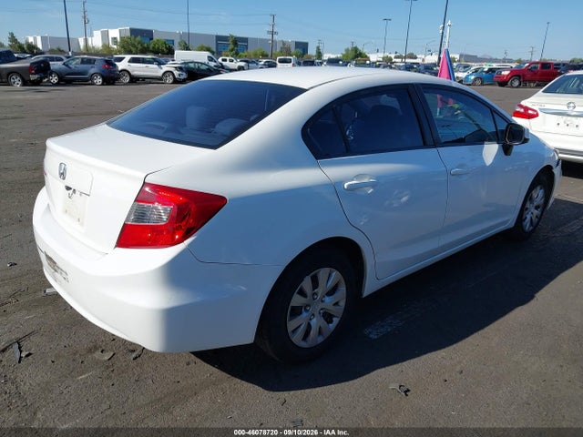 Aukcja sprzedaży 2012 Honda Civic Lx, vin: 19XFB2F54CE323062, numer aukcji: 46078720