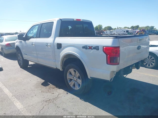Продаж на аукціоні авто 2018 Ford F-150 Lariat, vin: 1FTFW1E17JFD86849, номер лоту: 46078733