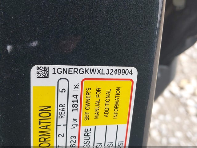 Продажа на аукционе авто 2020 Chevrolet Traverse Fwd Lt Cloth, vin: 1GNERGKWXLJ249904, номер лота: 46078762