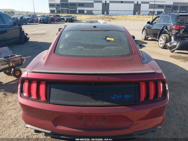 2018 Ford Mustang Ecoboost მანქანა იყიდება აუქციონზე, vin: 1FA6P8TH6J5172128, აუქციონის ნომერი: 46078785
