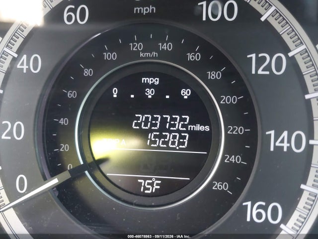 46078863 :رقم المزاد ، 1HGCR3F82EA000876 vin ، 2014 Honda Accord Ex-l V-6 مزاد بيع