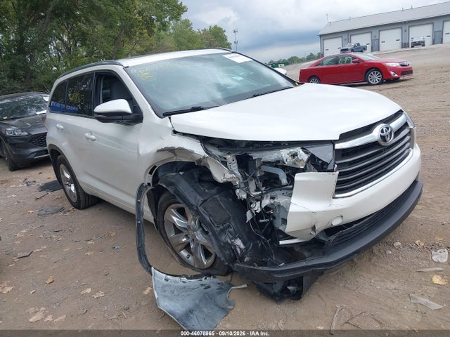 46078865 :رقم المزاد ، 5TDDKRFH6ES005852 vin ، 2014 Toyota Highlander Limited V6 مزاد بيع