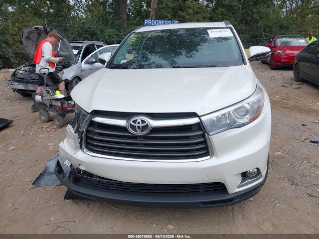 46078865 :رقم المزاد ، 5TDDKRFH6ES005852 vin ، 2014 Toyota Highlander Limited V6 مزاد بيع
