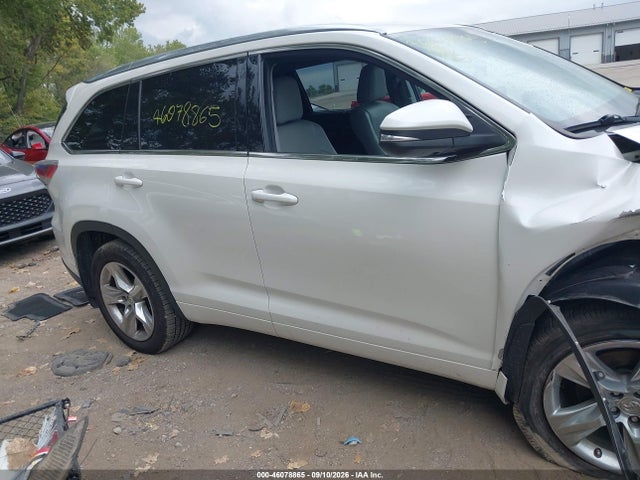 46078865 :رقم المزاد ، 5TDDKRFH6ES005852 vin ، 2014 Toyota Highlander Limited V6 مزاد بيع