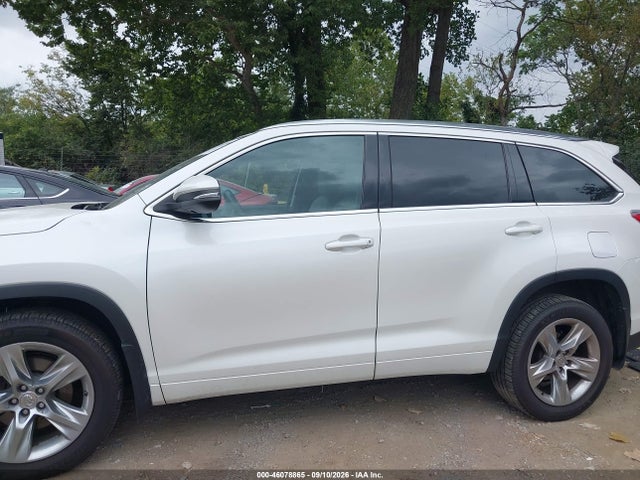 46078865 :رقم المزاد ، 5TDDKRFH6ES005852 vin ، 2014 Toyota Highlander Limited V6 مزاد بيع