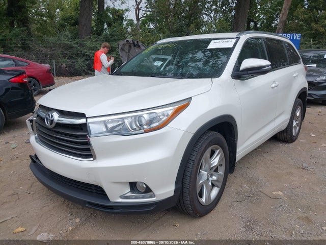 46078865 :رقم المزاد ، 5TDDKRFH6ES005852 vin ، 2014 Toyota Highlander Limited V6 مزاد بيع