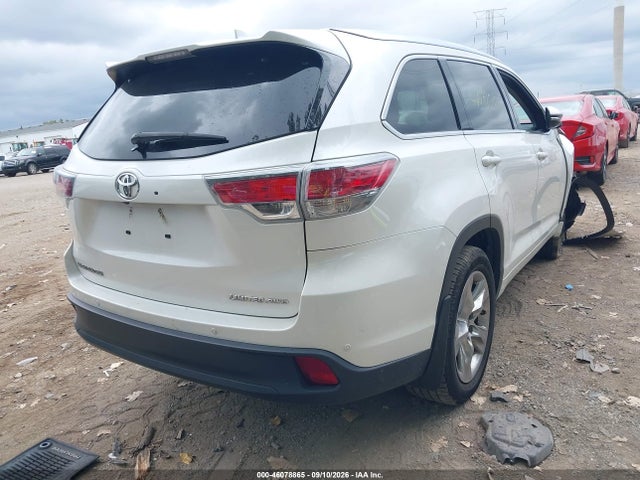 46078865 :رقم المزاد ، 5TDDKRFH6ES005852 vin ، 2014 Toyota Highlander Limited V6 مزاد بيع
