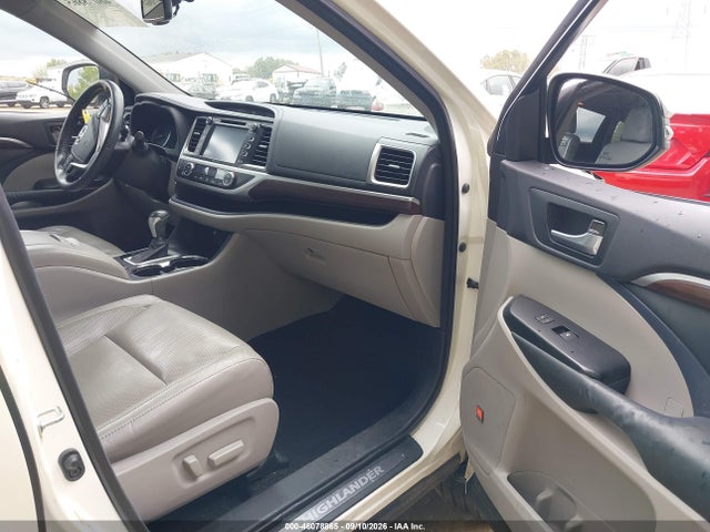 46078865 :رقم المزاد ، 5TDDKRFH6ES005852 vin ، 2014 Toyota Highlander Limited V6 مزاد بيع