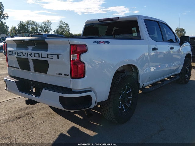 2021 Chevrolet Silverado 1500 4wd  Short Bed Custom მანქანა იყიდება აუქციონზე, vin: 1GCPYBEK0MZ261093, აუქციონის ნომერი: 46078925
