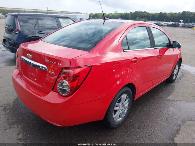 Продажа на аукционе авто 2014 Chevrolet Sonic Lt Auto, vin: 1G1JC5SB8E4113212, номер лота: 46079010