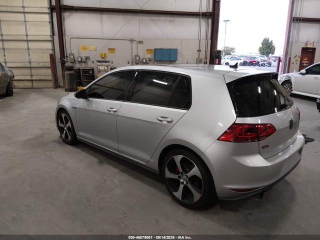 Продажа на аукционе авто 2015 Volkswagen Golf Gti 2.0t Se 4-door, vin: 3VW5T7AUXFM063911, номер лота: 46079067