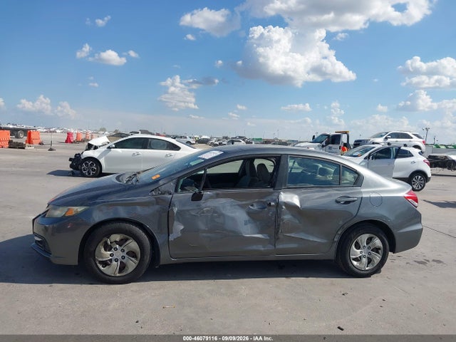 Aukcja sprzedaży 2013 Honda Civic Lx, vin: 19XFB2F56DE004148, numer aukcji: 46079116