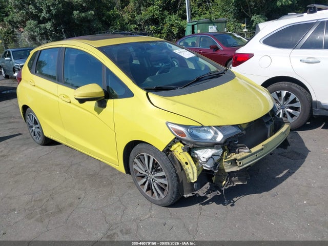46079158 :رقم المزاد ، 3HGGK5H89FM767871 vin ، 2015 Honda Fit Ex/ex-l مزاد بيع