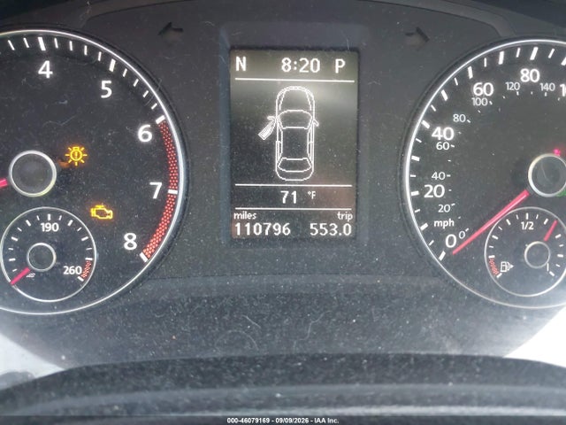 2012 Volkswagen Passat 2.5l Se მანქანა იყიდება აუქციონზე, vin: 1VWBP7A35CC104084, აუქციონის ნომერი: 46079169
