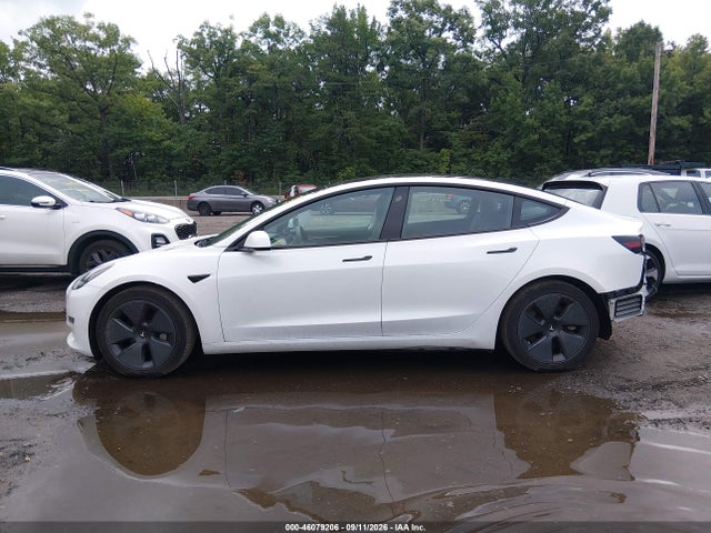 46079206 :رقم المزاد ، 5YJ3E1EB2NF163773 vin ، 2022 Tesla Model 3 Long Range Dual Motor All-wheel Drive مزاد بيع