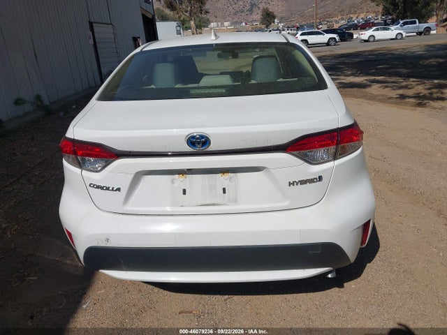 Aukcja sprzedaży 2021 Toyota Corolla Hybrid Le, vin: JTDEAMDE7MJ034033, numer aukcji: 46079236