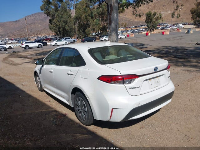 Aukcja sprzedaży 2021 Toyota Corolla Hybrid Le, vin: JTDEAMDE7MJ034033, numer aukcji: 46079236