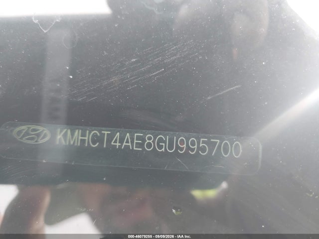 Aukcja sprzedaży 2016 Hyundai Accent Se, vin: KMHCT4AE8GU995700, numer aukcji: 46079255