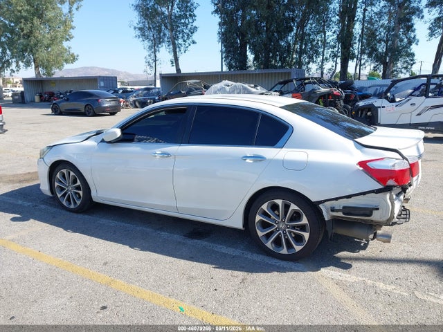 Продажа на аукционе авто 2015 Honda Accord Sport, vin: 1HGCR2F52FA135809, номер лота: 46079266