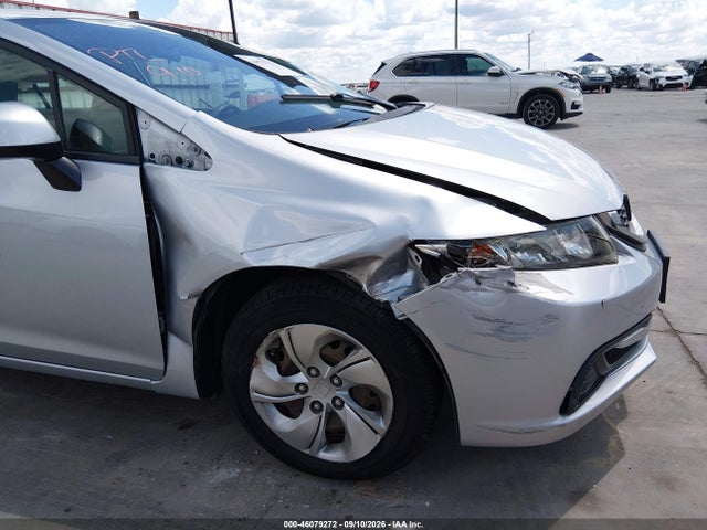 2013 Honda Civic Lx მანქანა იყიდება აუქციონზე, vin: 2HGFB2F57DH541424, აუქციონის ნომერი: 46079272