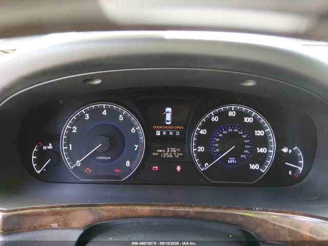 46079278 :رقم المزاد ، KMHGH4JH9CU057213 vin ، 2012 Hyundai Equus Signature مزاد بيع