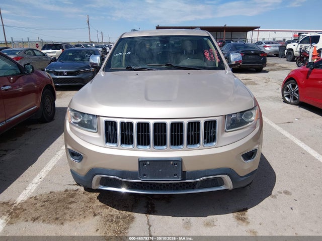 Продажа на аукционе авто 2015 Jeep Grand Cherokee Limited, vin: 1C4RJFBM8FC234417, номер лота: 46079376